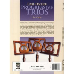 Progressive Trios - 26 Trios For Any Combination Of String Instruments (Cello)