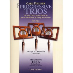 Progressive Trios - 26 Trios For Any Combination Of String Instruments (Bass)