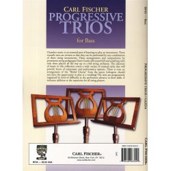 Progressive Trios - 26 Trios For Any Combination Of String Instruments (Bass)