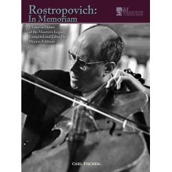 Rostropovich In Memoriam Vlc/Pf Bk