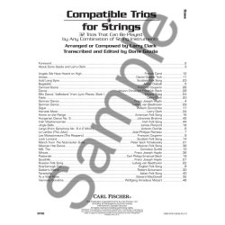 Larry Clark: Compatible Trios for Strings - Double Bass
