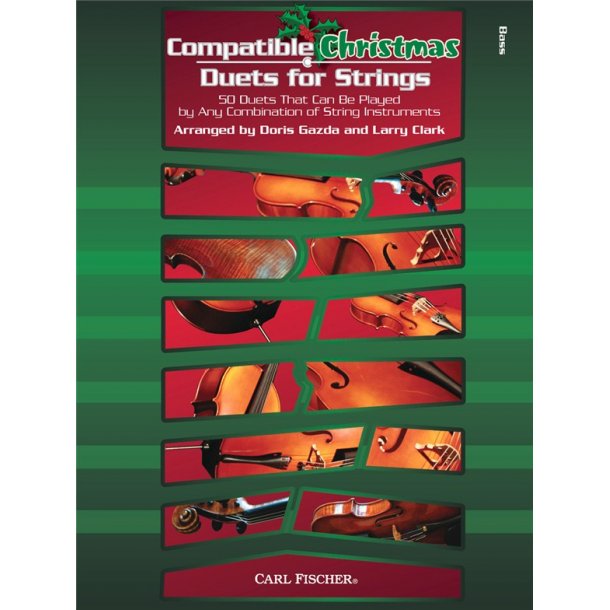 Compatible Christmas Duets For Strings: Double Bass