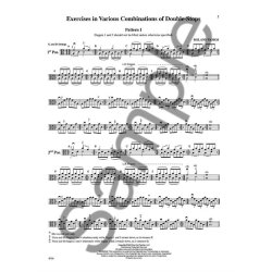 Roland Vamos: Exercises For The Viola In Various Combinations Of Double Stops