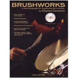 Clayton Cameron: Brushworks (Book/DVD/CD)