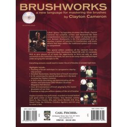 Clayton Cameron: Brushworks (Book/DVD/CD)