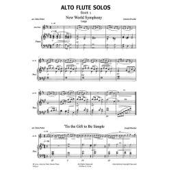 Alto Flute Solos : 20 Easy to Intermediate Arrangements for Alto Flute and Piano