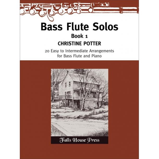Bass Flute Solos : 20 Easy to Intermediate Arrangements for Bass Flute and Piano