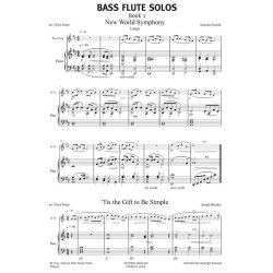 Bass Flute Solos : 20 Easy to Intermediate Arrangements for Bass Flute and Piano