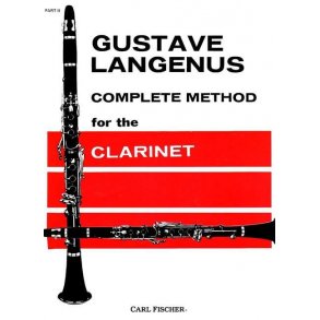 LANGENUS GUSTAVE COMPLETE METHOD FOR THE CLARINET PART 2 CLT BOOK