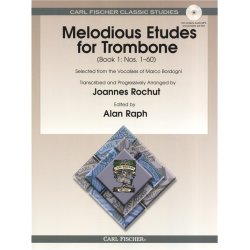 Marco Bordogni: Melodious Etudes For Trombone - Book 1