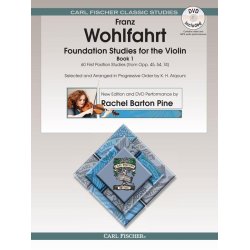 Wohlfahrt Heinrich Foundatic 60 First Position Studies Vln 1 Bk