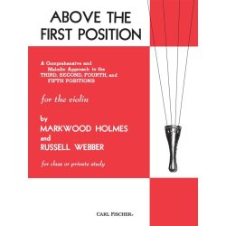 Holmes Markwood & Webber Russell Above The First Position Violin Bk