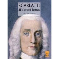 Scarlatti 25 Selected Sonatas (House/Blickenstaff) Piano Solo Book