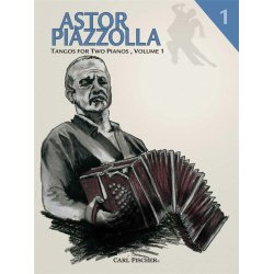 PIAZZOLLA ASTOR TANGOS FOR TWO PIANOS VOLUME 1 2PF BOOK