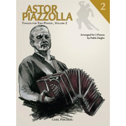 PIAZZOLLA ASTOR TANGOS FOR TWO PIANOS VOLUME 2 2PF BOOK
