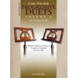 Carl Fischer Progressive Duets Volume 2 - Clarinet