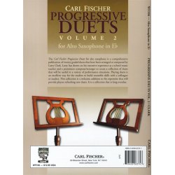 Carl Fischer Progressive Duets Volume 2 - Alto Saxophone