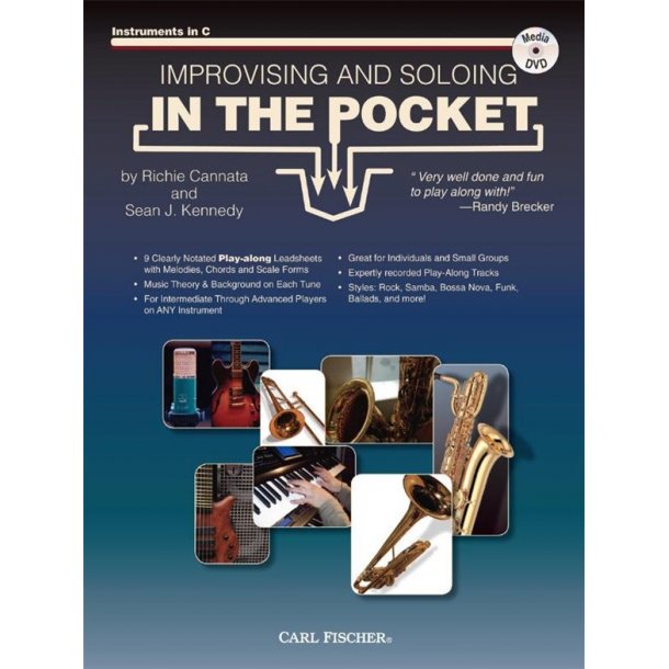 Cannata &amp; Kennedy: Improvising And Soloing In The Pocket C Instruments - Book/CD