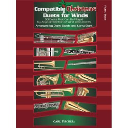 Compatible Christmas Duets For Winds: Flute/Oboe