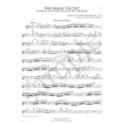 W. A . Mozart: The Magic Flutist - Volume 1