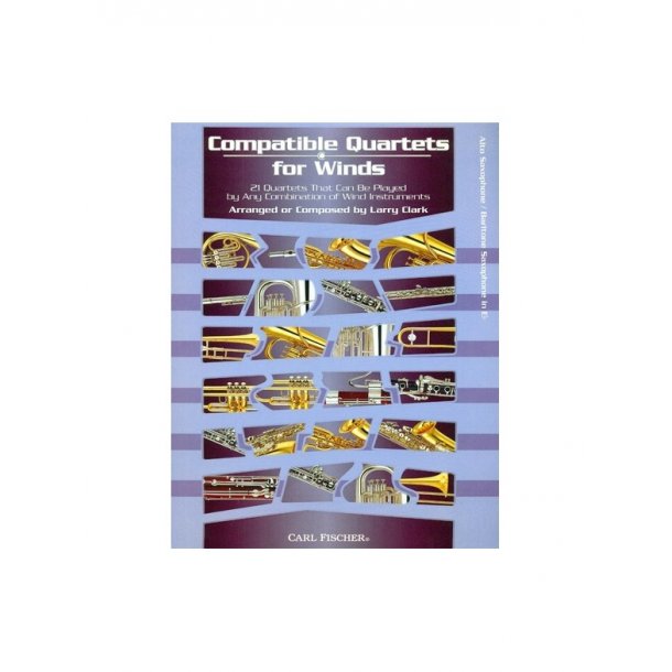 Compatible Quartets For Winds (Alto Saxophone)