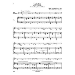 Fritz Kreisler for Alto Saxophone : Six Pieces by Fritz Kreisler Transcribed for Alto Saxophone and Piano