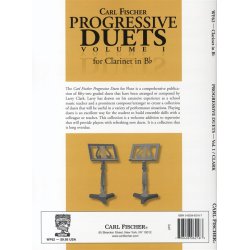 Carl Fischer Progressive Duets Volume 1 - Clarinet