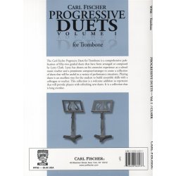 Carl Fischer Progressive Duets Volume 1 - Trombone