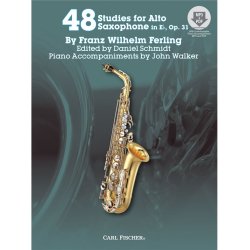 Franz Wilhelm Ferling: 48 Studies For Alto Saxophone In E Flat Op.31