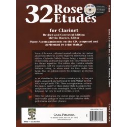 Cyrille Rose: 32 Rose Etudes - Book/CD