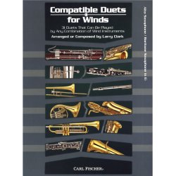 Larry Clark: Compatible Duets For Winds - Alto Saxophone/Baritone Saxophone