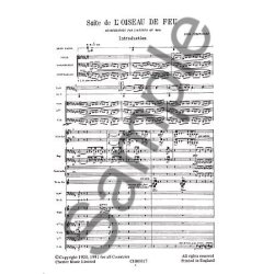 Igor Stravinsky: L'Oiseau De Feu (The Firebird) - Miniature Score