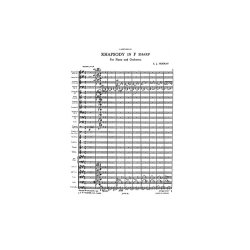 Moeran: Rhapsody In F Sharp (Miniature Score)