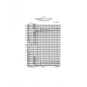 Moeran: Rhapsody In F Sharp (Miniature Score)