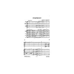Lennox Berkeley: Symphony No.1 Op.16 (Miniature Score)