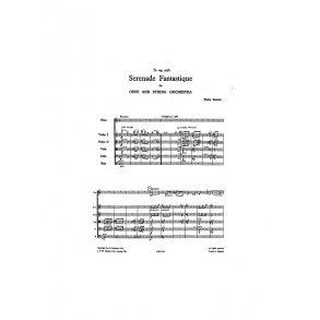 Philip Sainton: Serenade Fantastique (Miniature Score)