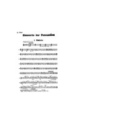 Salzedo: Concerto For Percussion Op. 74 (1969)  Pts