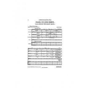 Jongen, J Calmes, Aux Quais Deserts Voice/String 4tet Score And Parts