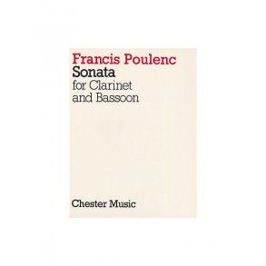 Francis Poulenc:  Sonata For Clarinet And Bassoon