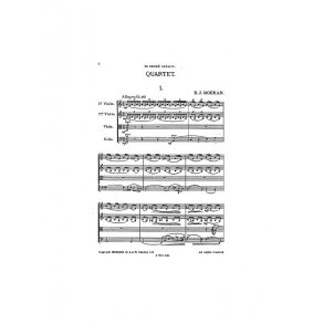 Moeran: String Quartet In A Minor (Study Score)