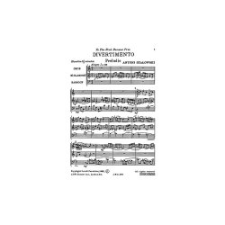 Szalowski: Divertimento (Miniature Score)