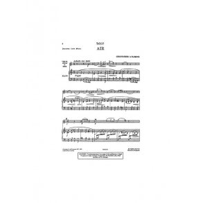 Fleming: Air And Dance for Flt Or Oboe and Piano