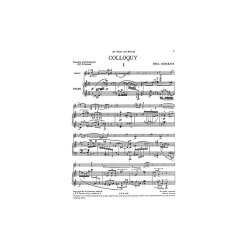 Thea Musgrave: Colloquy for Violin and Piano