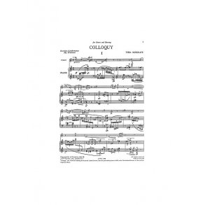 Thea Musgrave: Colloquy for Violin and Piano