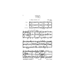 Lipkin: String Trio (Miniature Score)