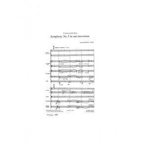 Lennox Berkeley: Symphony No.3 Op.74 (Miniature Score)