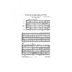 Fleming: Homage To Beatrix Potter (Score and Parts)