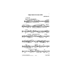 Exton: Three Pieces for Oboe Solo