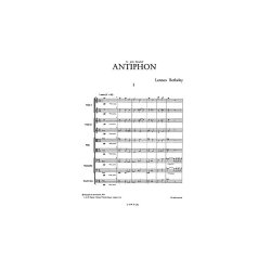 Lennox Berkeley: Antiphon For String Orchestra Op. 85 (Miniature Score)