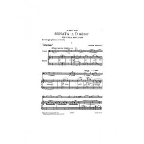 Lennox Berkeley: Sonata In D Minor For Viola and Piano